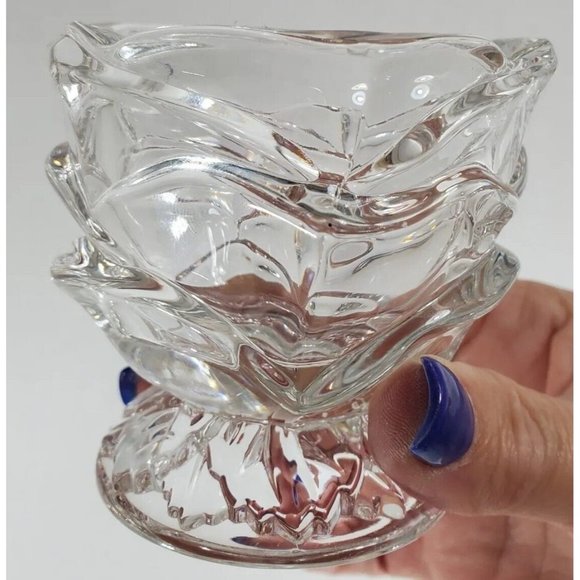 PartyLite Other - Partylite Radiant Rose Crystal 3" Tealight Votive Candle Holders